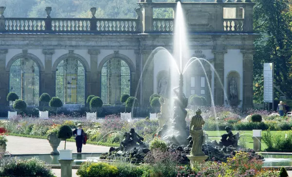 Herkulesbrunnen im Schlossgarten Weikersheim